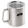 image:imageGSI Outdoors 63250 Glacier Stainless Insulated Thermal Cup  15 OzBrushed