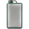 image:imageGSI Outdoors Boulder Flask ShatterResistant Leakproof Hip Flask with Clear Body amp Silicone Grip BPAFree Bottle for Hiking Camping amp TravelMountain View