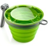 image:imageGSI Outdoors Fairshare Mug 22 Ounce Collapsible Mug for Camping Trail Travel or Office  BlueGreen