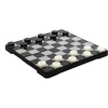 image:imageOutside Inside Backpack Board Games Compact Foldable Magnetic Travel Size for Camping and TravelCheckers