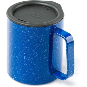 image:imageGSI Outdoors 63254 Glacier 15 Oz Camp Cup Mineral YellBlue Speckle
