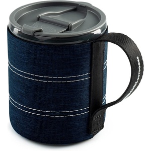 image:imageGSI Outdoors Infinity Backpacker Mug I Lightweight BPAFree Coffee Cup for Travel Camping Gear Backpacking and Outdoors  17 ozHeathered Blue