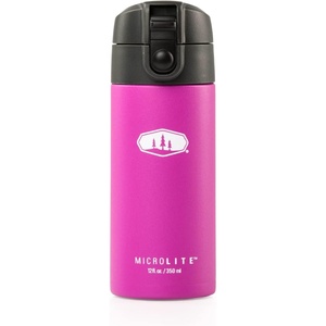 image:imageGSI Outdoors Microlite 350 Flip Insulated Bottle 12 fl oz FuchsiaFuchsia