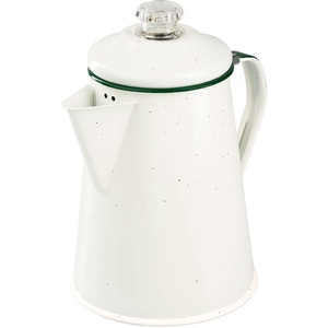 image:imageGSI Outdoors Percolator Coffee Pot  Enamelware Campfire Coffee Boiler Kettle for Outdoor Camping Cookware Cabin RV Kitchen Hunting amp BackpackingCream
