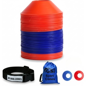 image:imageGSi Sports Training Cones for Soccer PE amp Agility DrillsMini  80 Pack