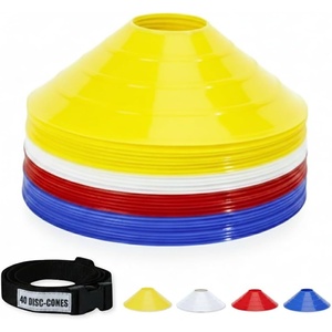 image:imageGSi Sports Training Cones for Soccer PE amp Agility DrillsRegular  40 Pack